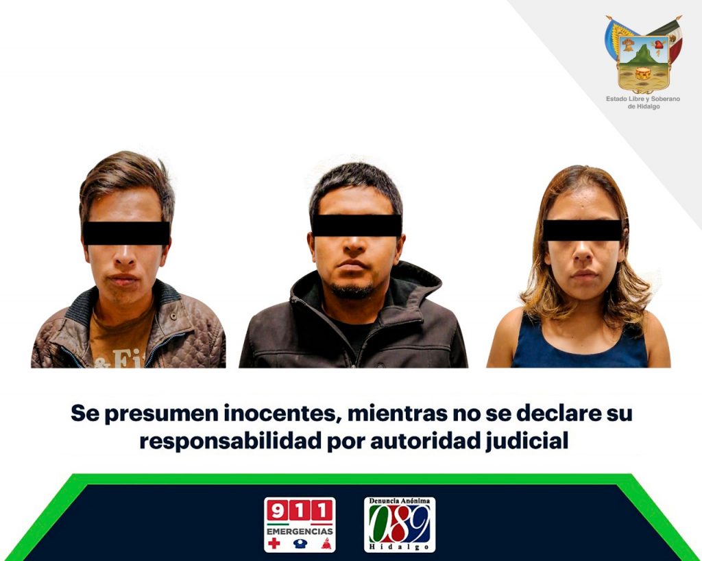 Capturan a tres asaltantes de taxistas