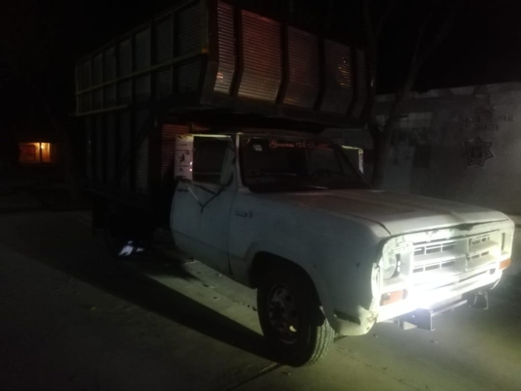 Aseguran vehículo de los huachicoleros