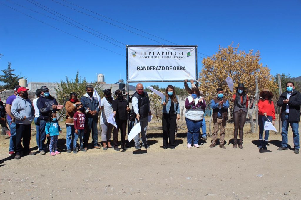 Banderazo de obras hidráulicas