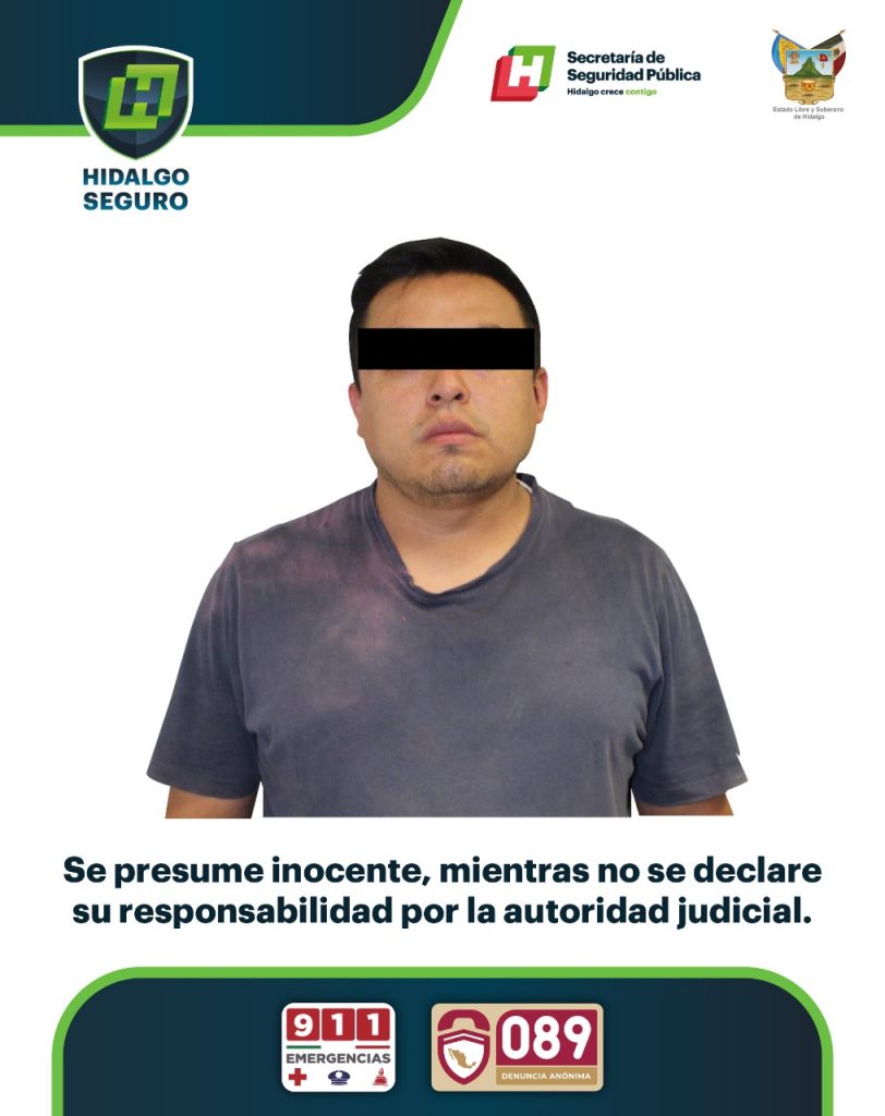 Desvalijador capturado cuando huía a ciudad de México