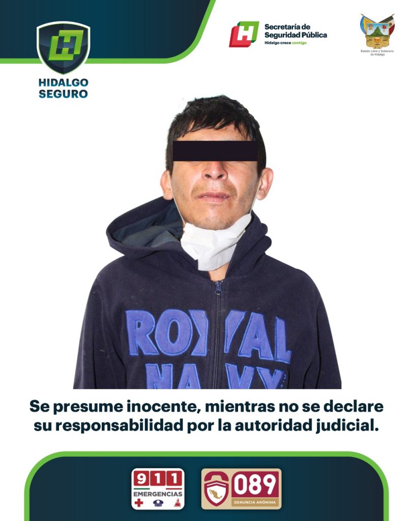 Capturado con mucha droga y motocicleta robada