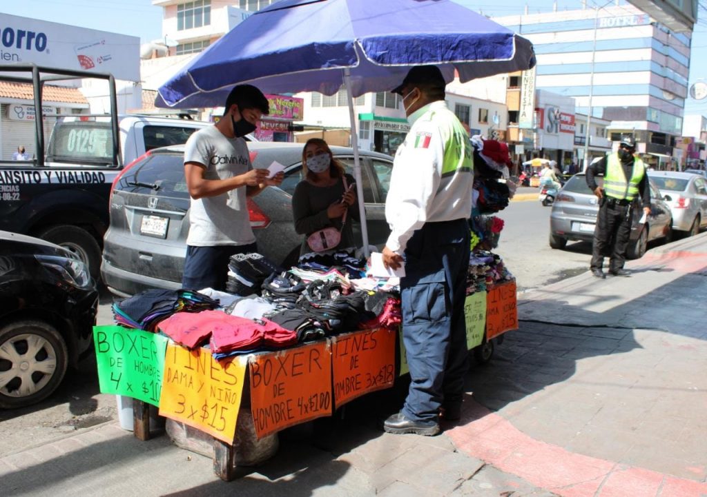 Calles y avenidas libres de comerciantes