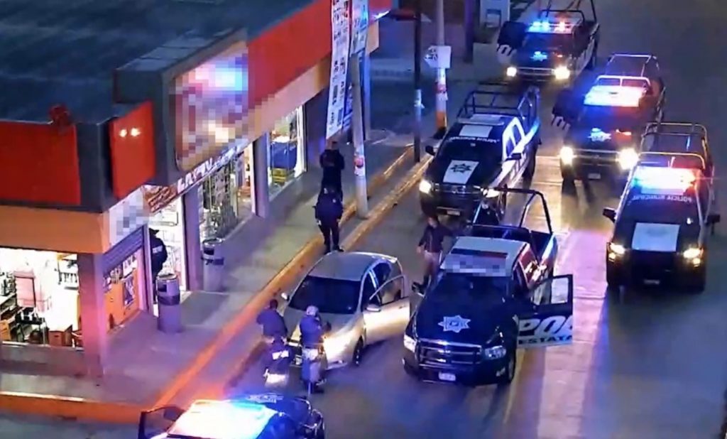 Presunto criminal puesto tras las rejas