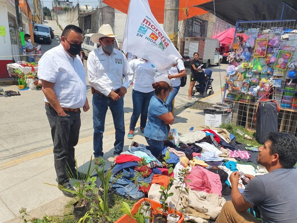 Candidato se dio cuenta de las problemáticas y necesidades que sufren en Zacualtipán
