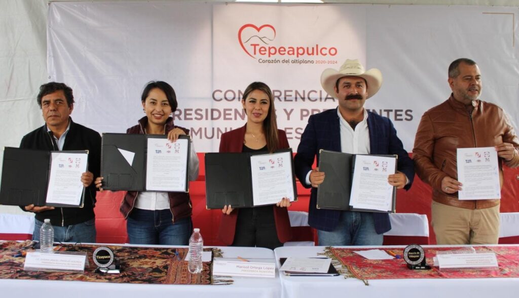 Alcaldes signaron Convenio de Colaboración para la Construcción de una Agenda Municipalista