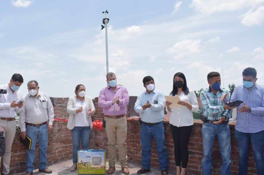Instalan primer módulo de medición y monitoreo del medio ambiente