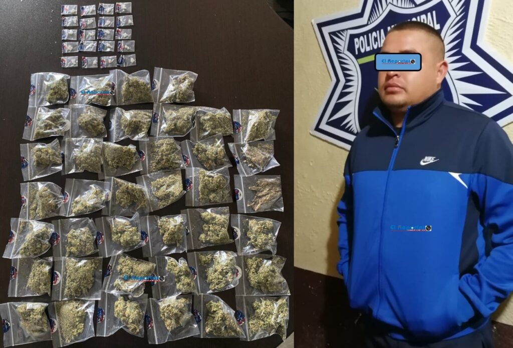 Policía Estatal capturó al narcomenudista “El Chepeto”