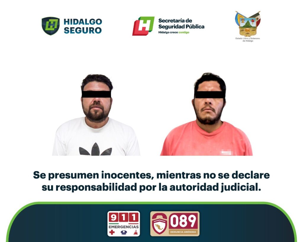 Aseguran camión robado y detienen a dos sujetos