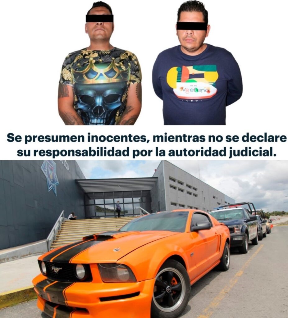 Sujetos detenidos con narcóticos y cartuchos útiles