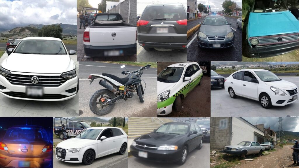 Recuperan vehiculos con reporte de robo