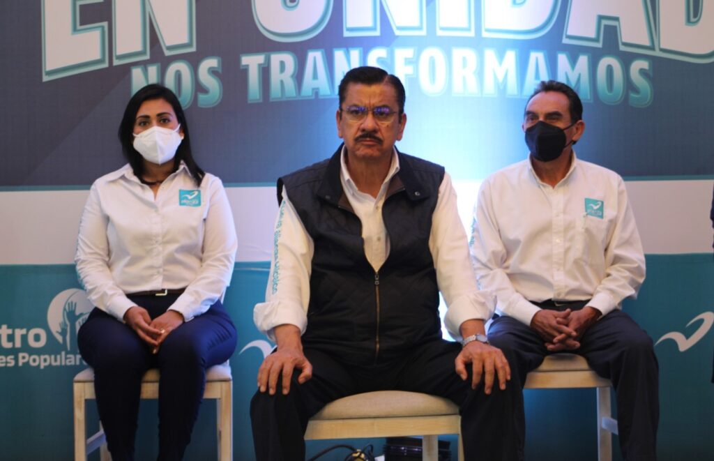 Reunión de representantes populares de Nueva Alianza Hidalgo