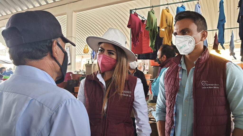 Marisol Ortega salió a las calles para dialogar con la ciudadanía