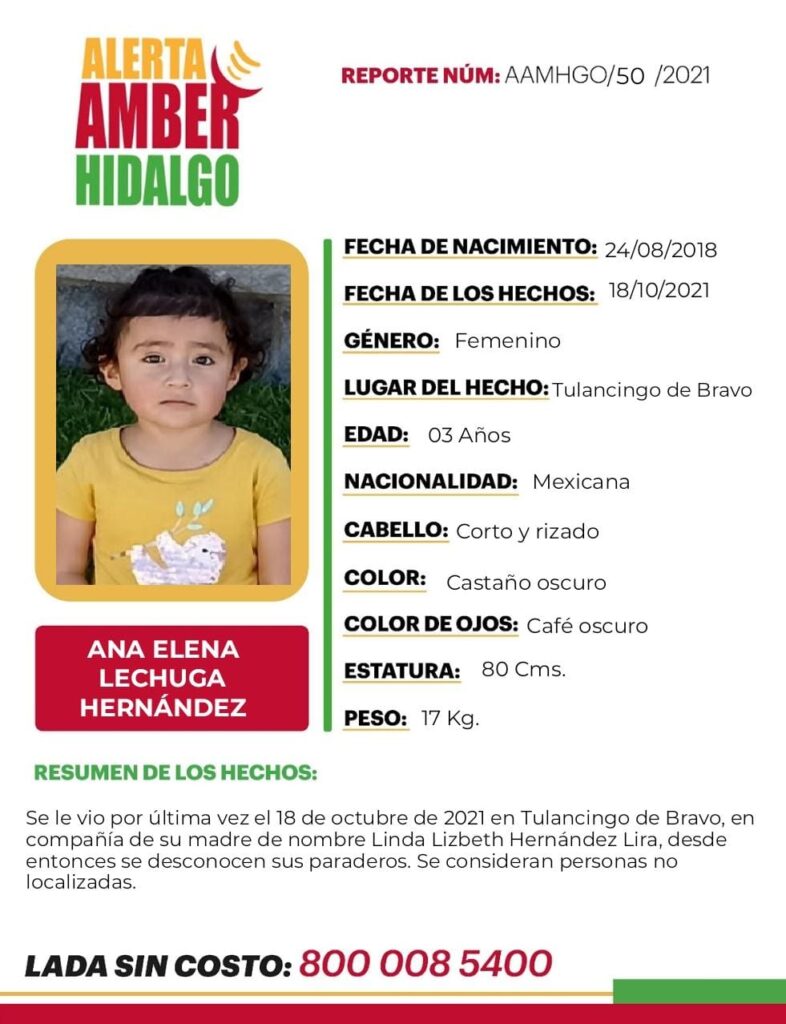 Apoyemos para encontrar a las personas desaparecidas