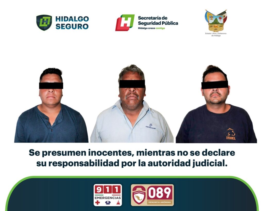 Tras las rejas por presuntas actividades delictivas