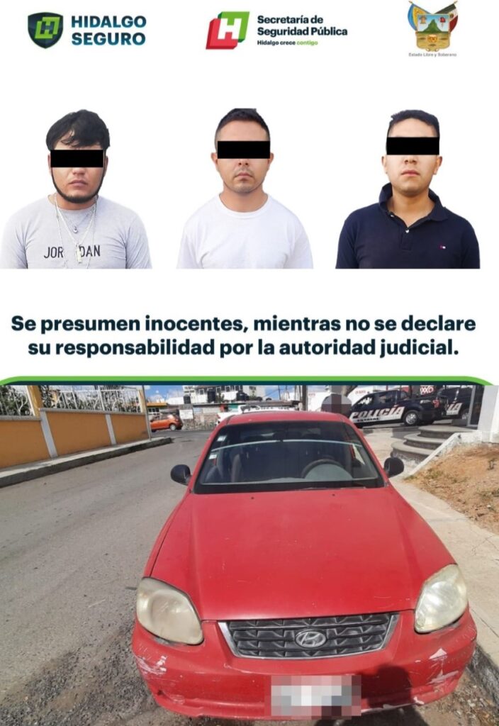 Tras las rejas tres presuntos narcomenudistas