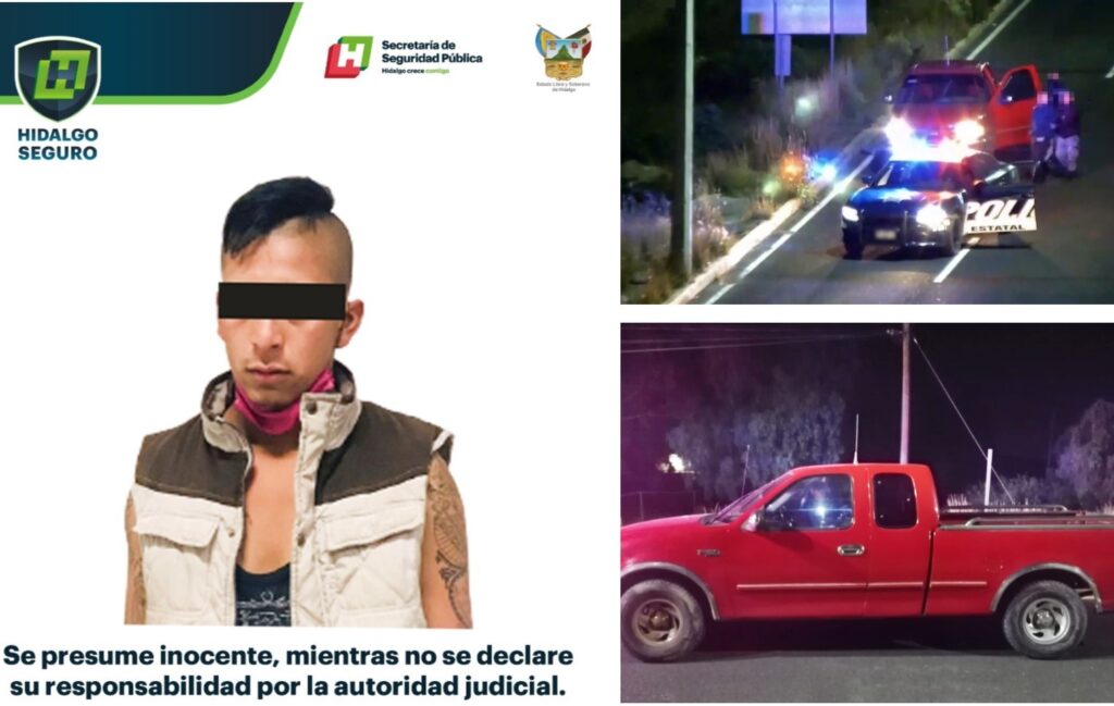 Capturan al ladrón de una camioneta