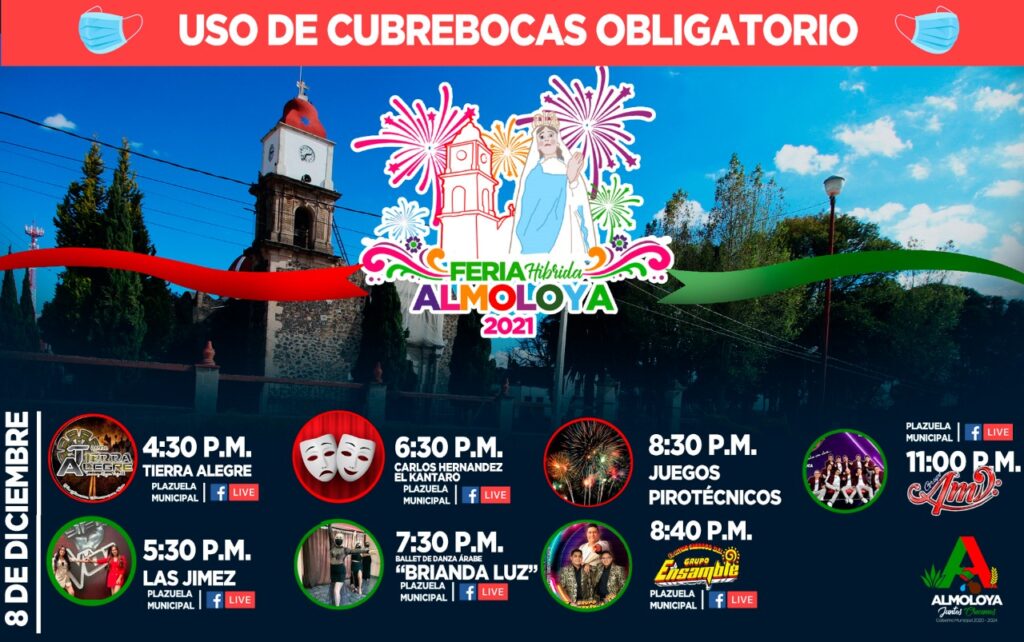 Almoloya invita a la fiesta patronal de la Santísima Concepción