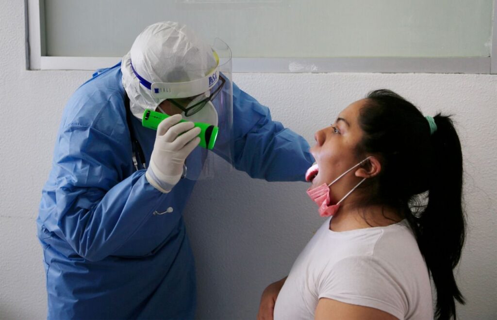 Atención Respiratoria con cuestionario básico para detectar síntomas de COVID-19