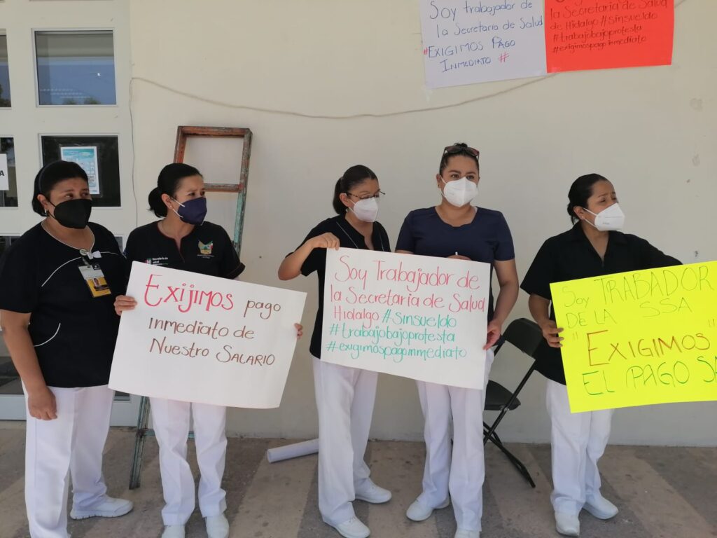 Indignación por retención de salario a personal de salud