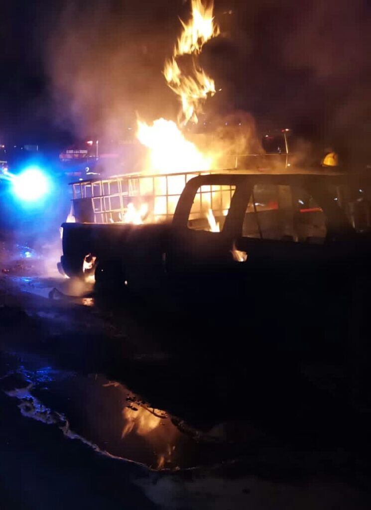 Huachicoleros originaron un pavoroso incendio