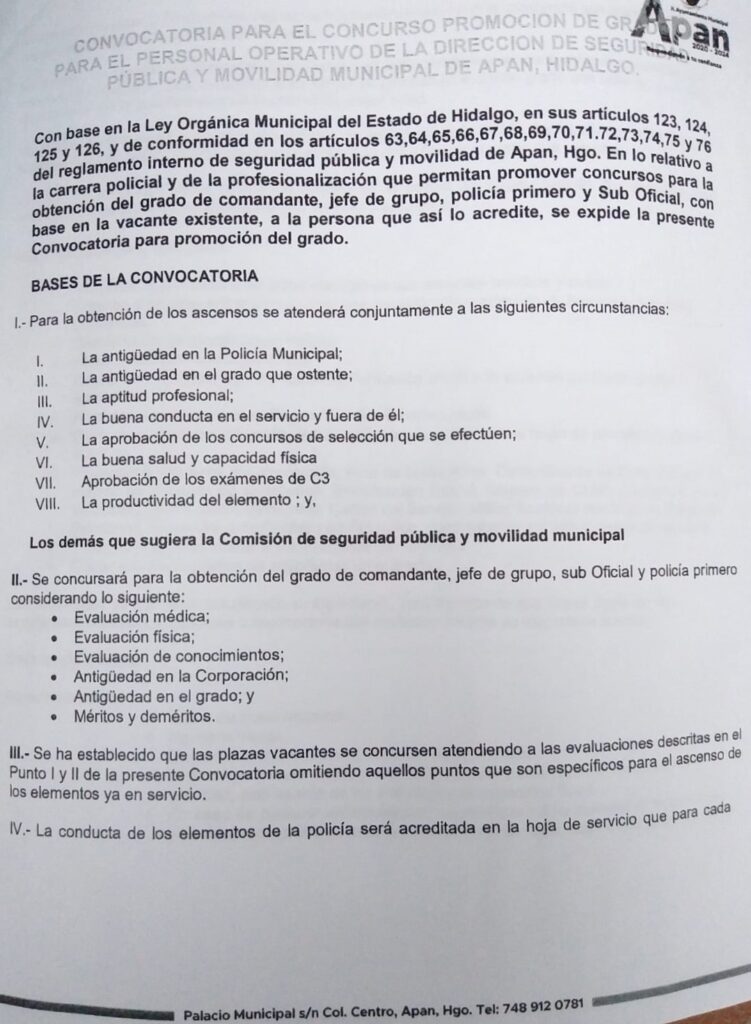 Policías Municipales indignados se manifestaron contra regidores