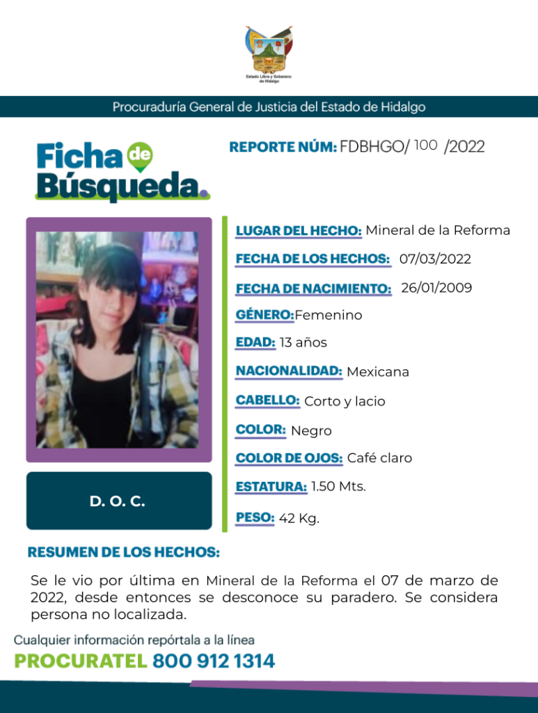 Colaboremos para que estas personas pronto regresen a sus hogares
