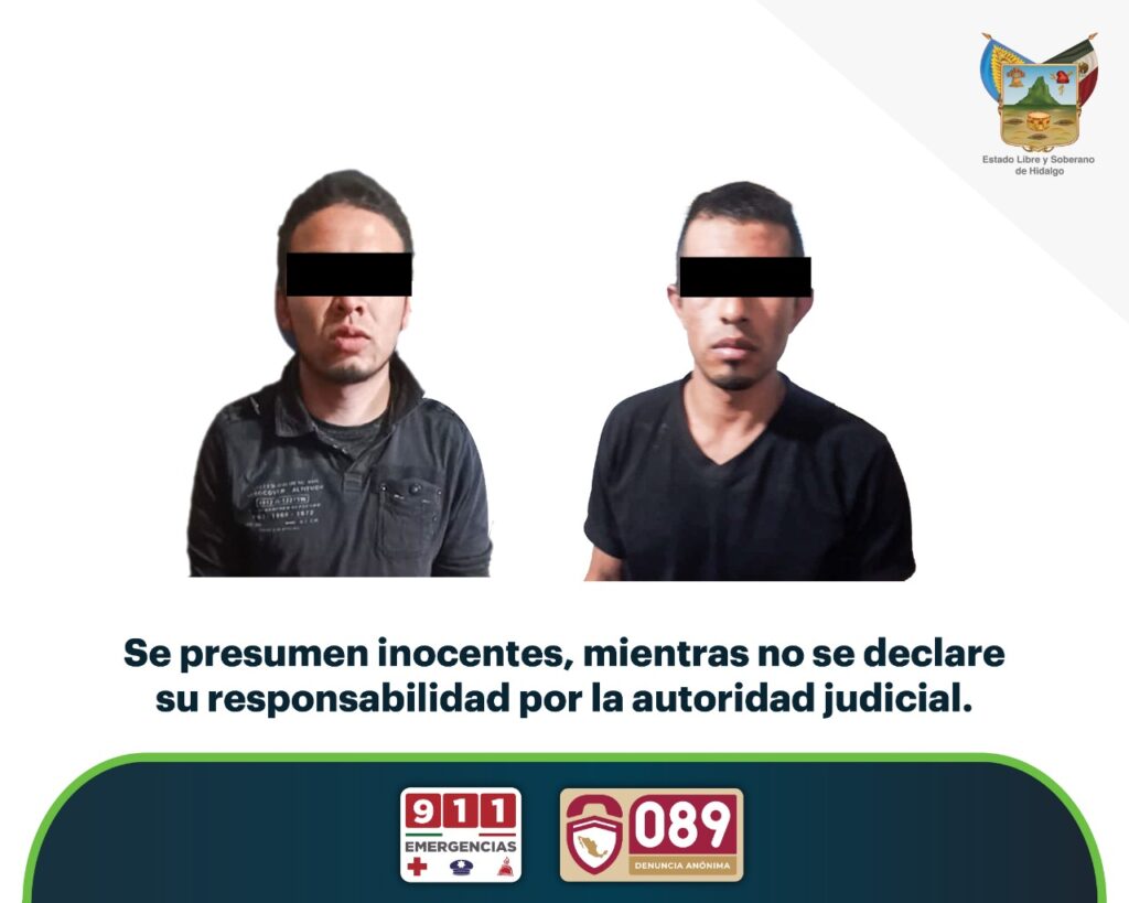 Tres sujetos capturados por narcomenudeo