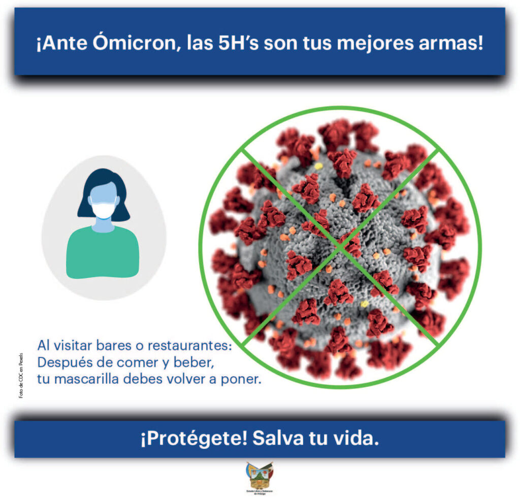 ¿Qué puedes hacer para reducir el riesgo de contagiarme de COVID en un bar?