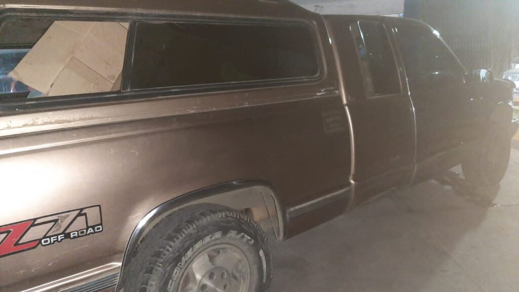 Recuperan camioneta robada a panaderos