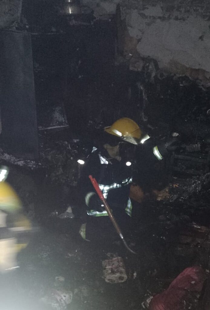 Pavoroso incendio de una vivienda