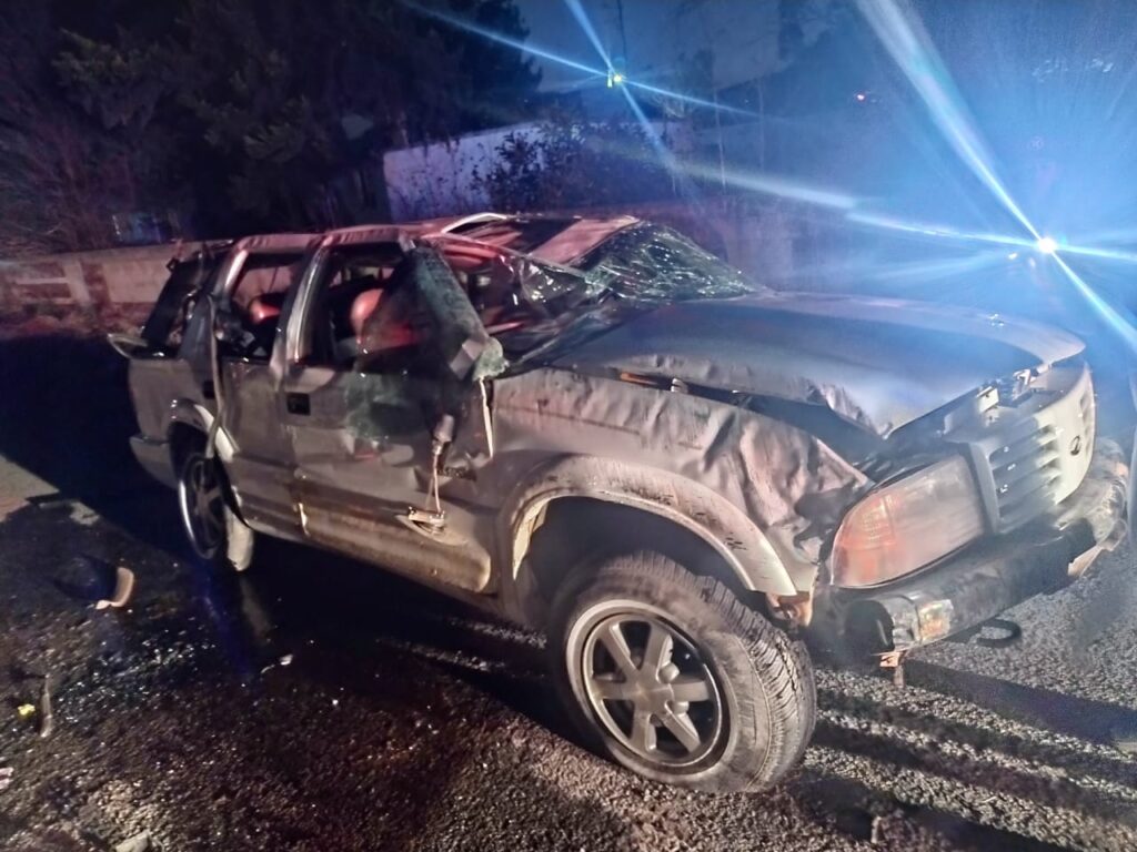 Trágica muerte de un menor en volcadura