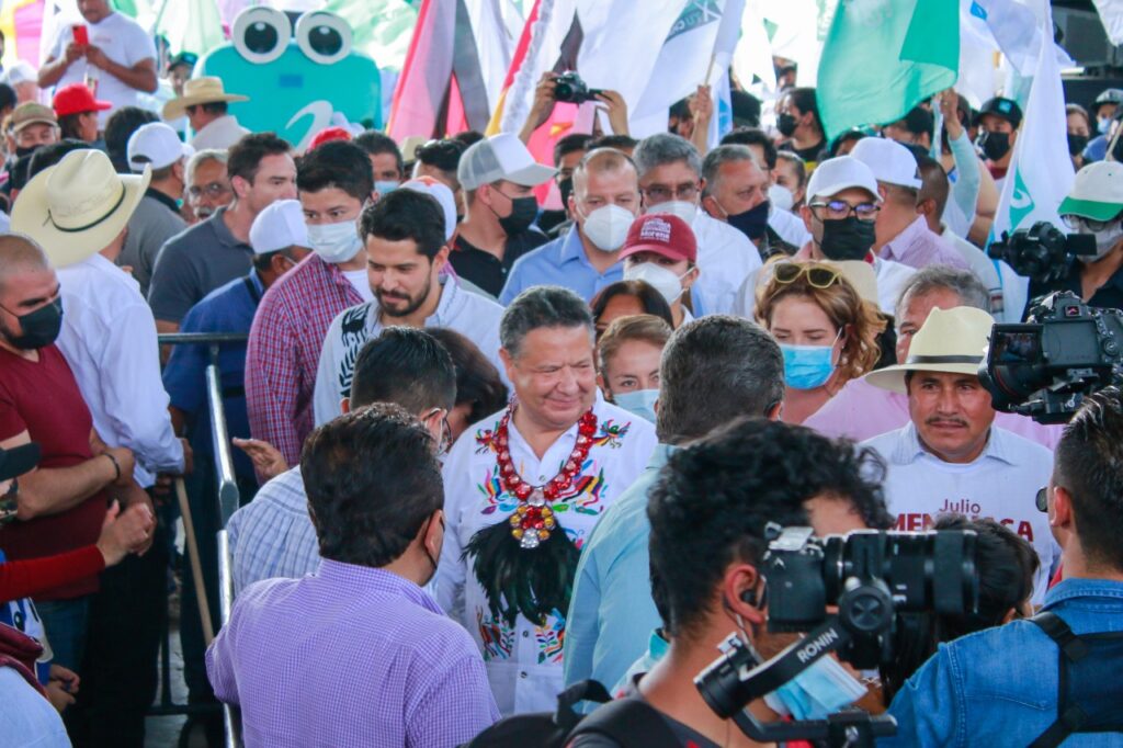 Este 5 de junio, vamos a sacar al PRI de Hidalgo: Menchaca Salazar