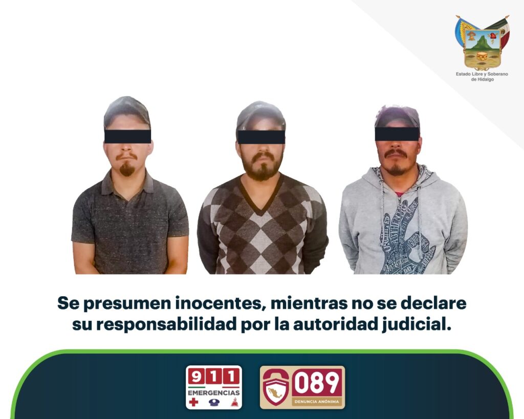 Sujetos armados puestos a disposición de la FGR