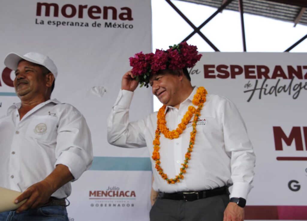 Hidalgo abraza la esperanza: Menchaca en zona marginada de la Huasteca