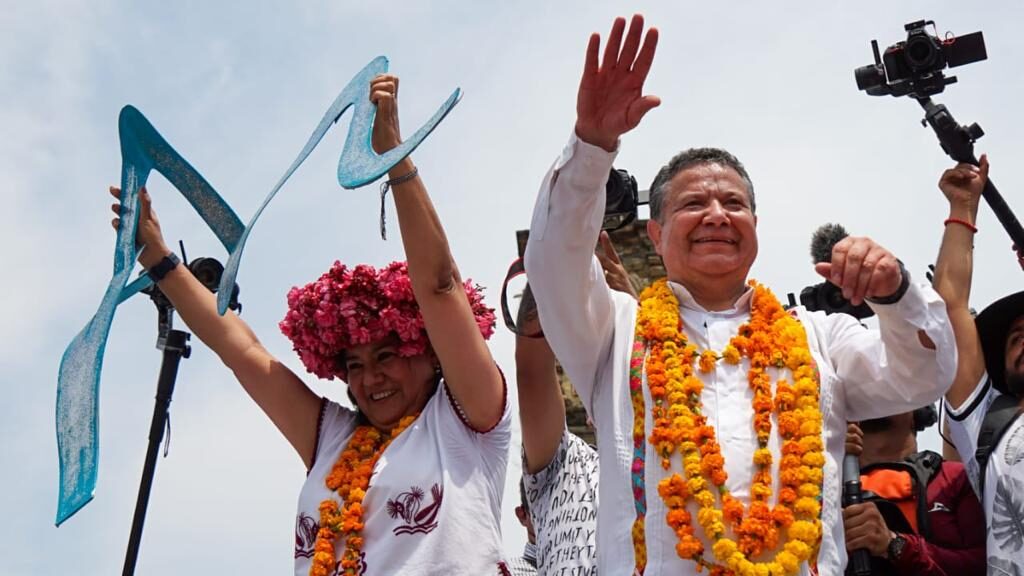 Menchaca inicia campaña por la transformación de Hidalgo