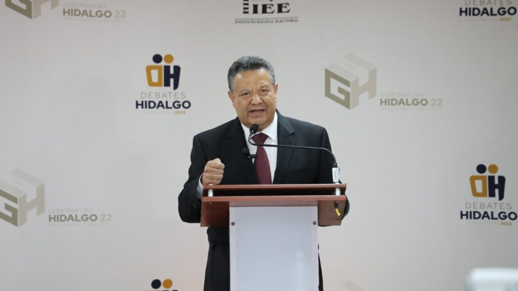Julio Menchaca gana el primer debate por la gubernatura en Hidalgo