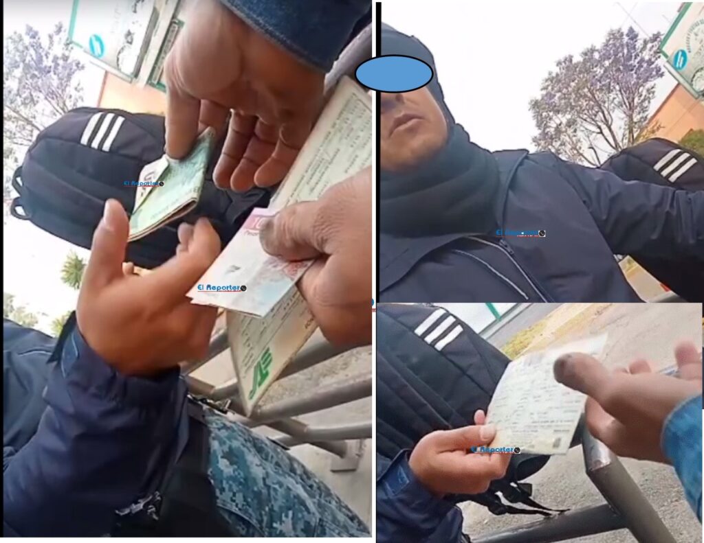 Policías Estatales dedicados a chingar a la gente pobre