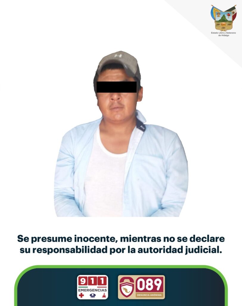 Captura Policía Estatal a individuo con orden de aprehensión