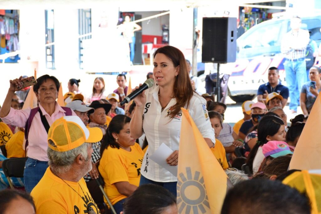 Carolina Viggiano reiteró que triplicará el presupuesto para el campo hidalguense
