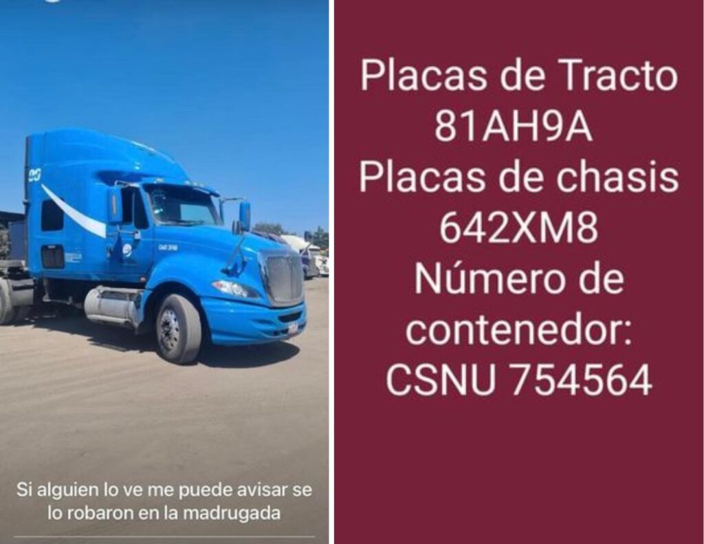 Urge apoyo para localizar el tráiler