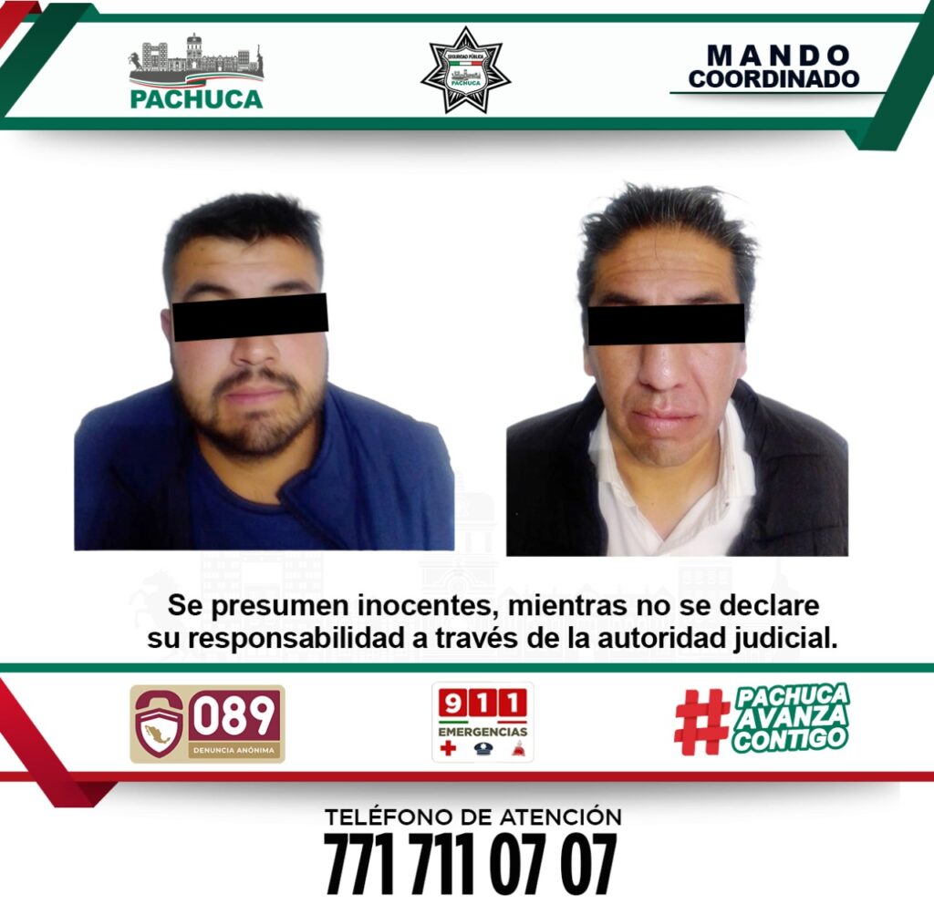 Dos hombres daban “cristalazos” para cometer robos