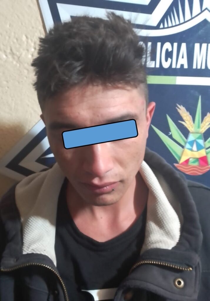 Capturan a presunto ladrón de cable