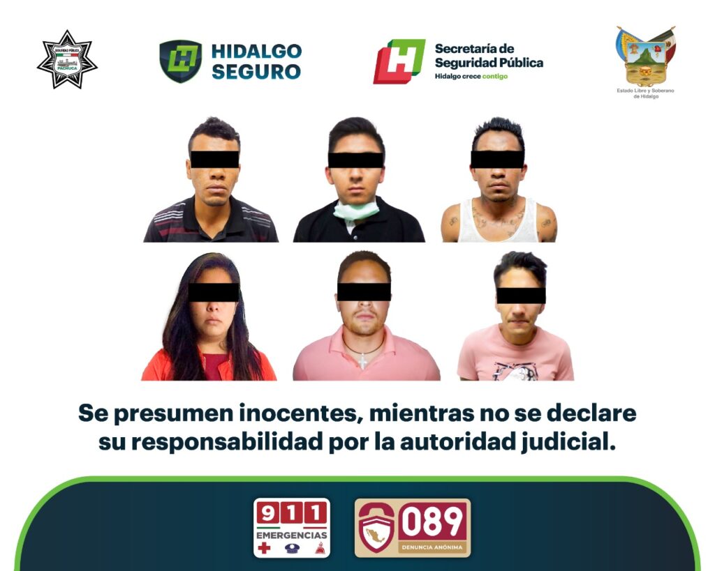 Capturan a una banda de ladrones provenientes de la Ciudad de México