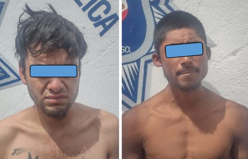 Dos sujetos capturados al robar cable del alumbrado público