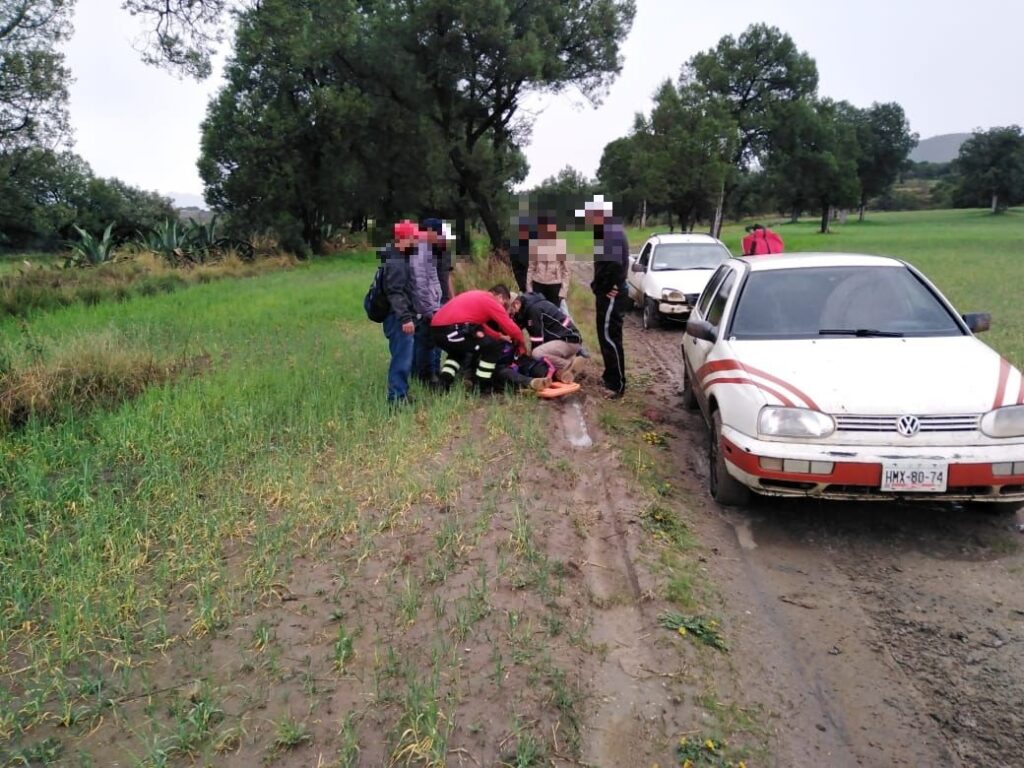 Jinete murió al ser alcanzado por un rayó
