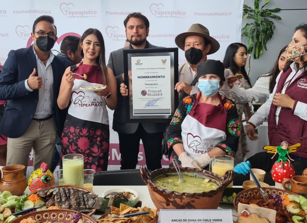 Tepeapulco recibe distintivo “Pueblos con Sabor”