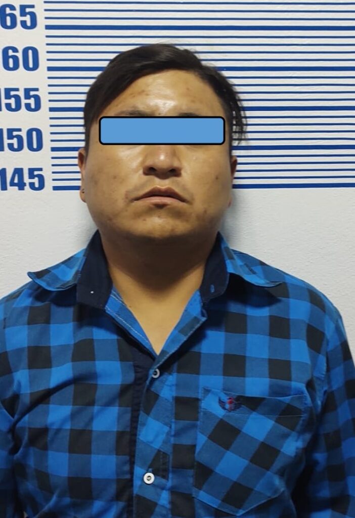 Sujeto capturado con droga sintética