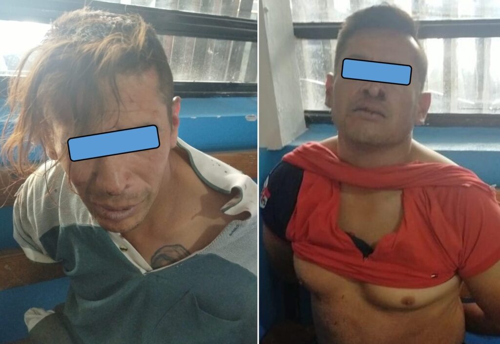 Capturan a un par de asaltantes de gasolinera