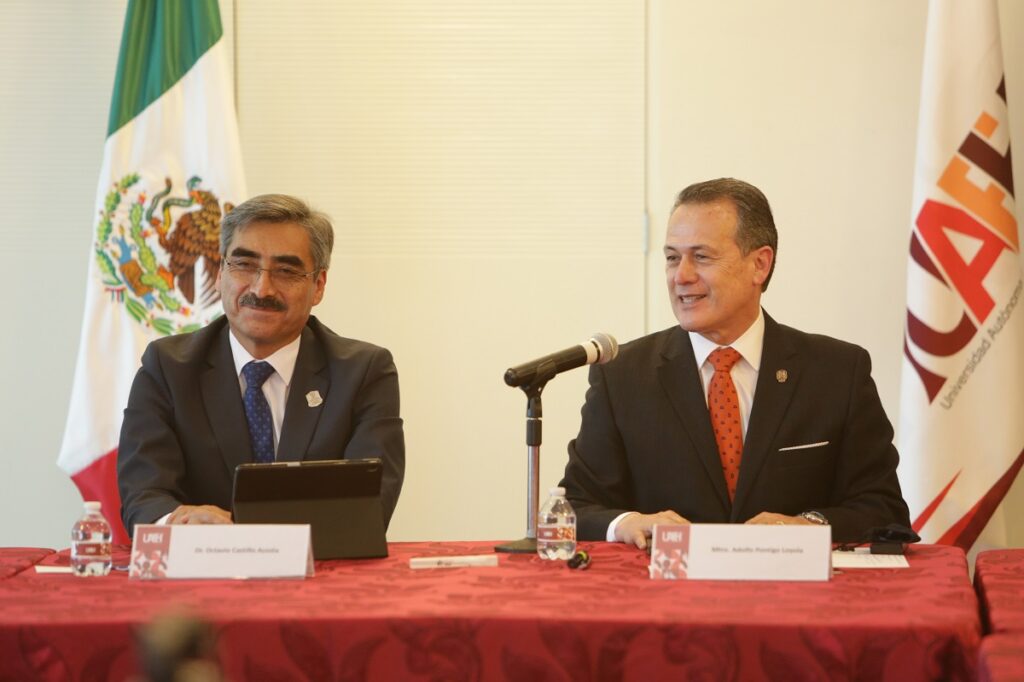 Presenta Adolfo Pontigo Loyola su renuncia como rector de la UAEH