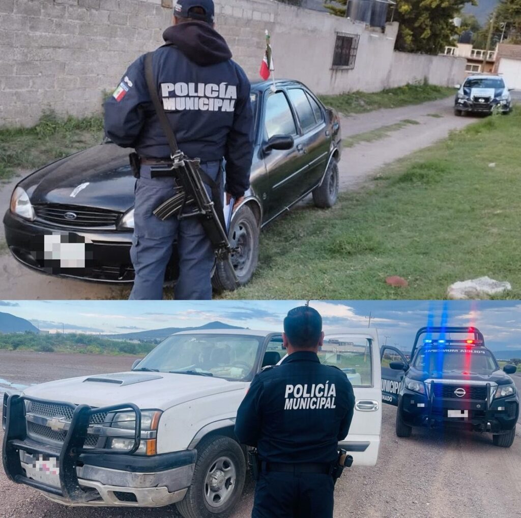 Recuperan dos vehículos robados